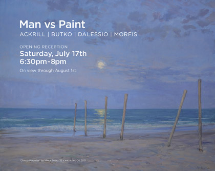 Man vs Paint Exhibition