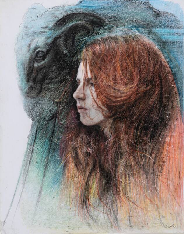 Julie's Profile by Steven Assael