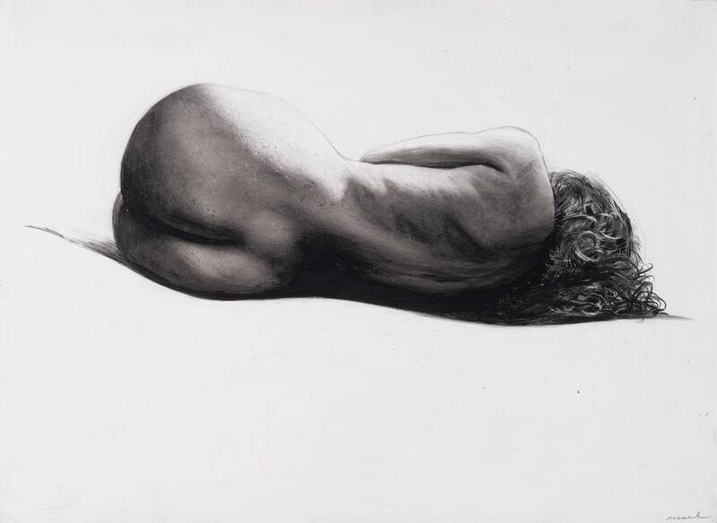 Reclining Figure ... by Steven Assael