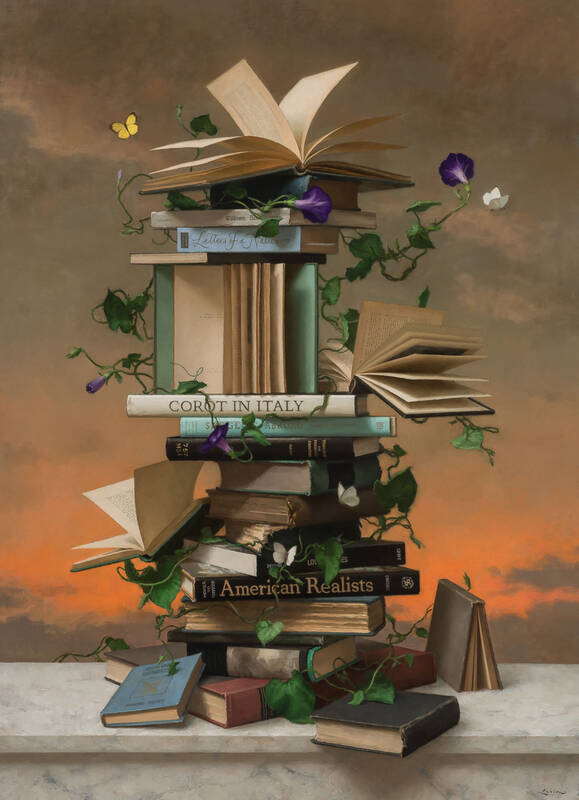 Books and Butterf... by Steven Levin