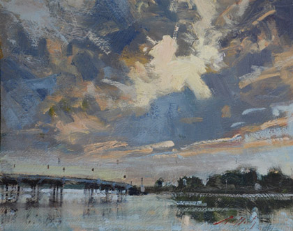 Sunset Study by Paul Rafferty