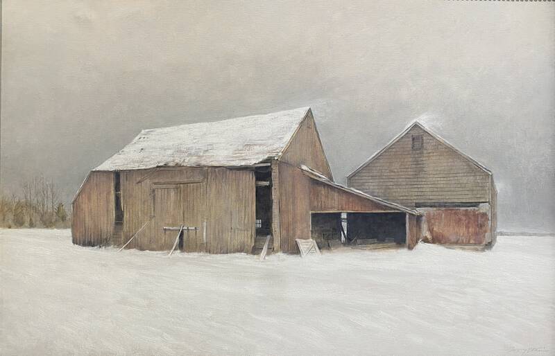 A Winter Scene by Terry Elkins