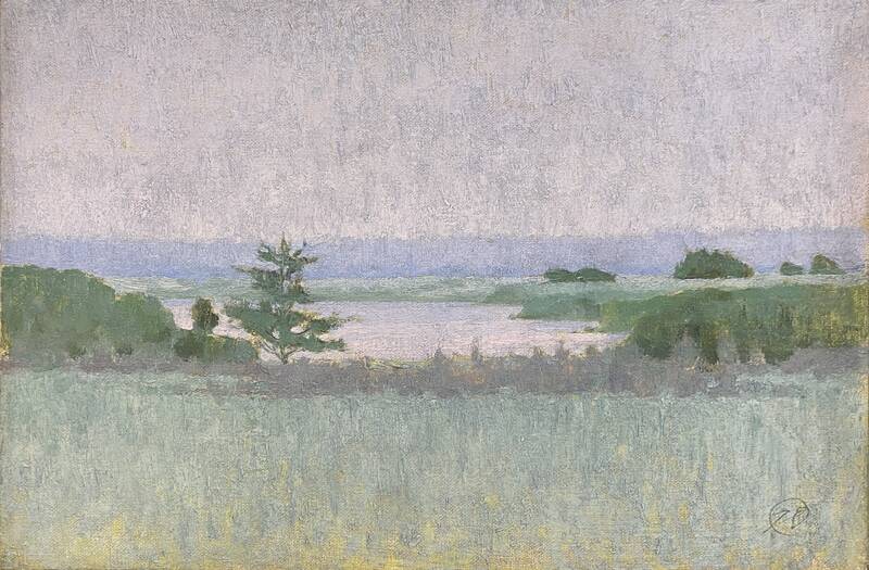 Wainscott Pond Fa... by Terry Elkins