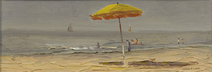 The Yellow Umbrel... by Nelson  White