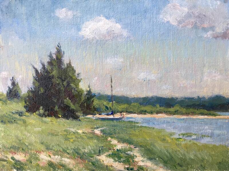 Beach Path, Louse... by Tina Orsolic Dalessio