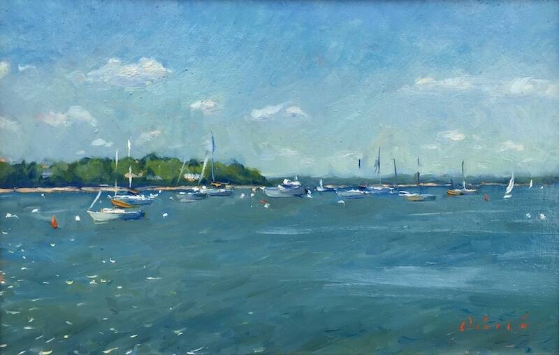Sag Harbor Bay by Tina Orsolic Dalessio