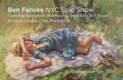 Ben Fenkse NY Solo Show  Exhibition