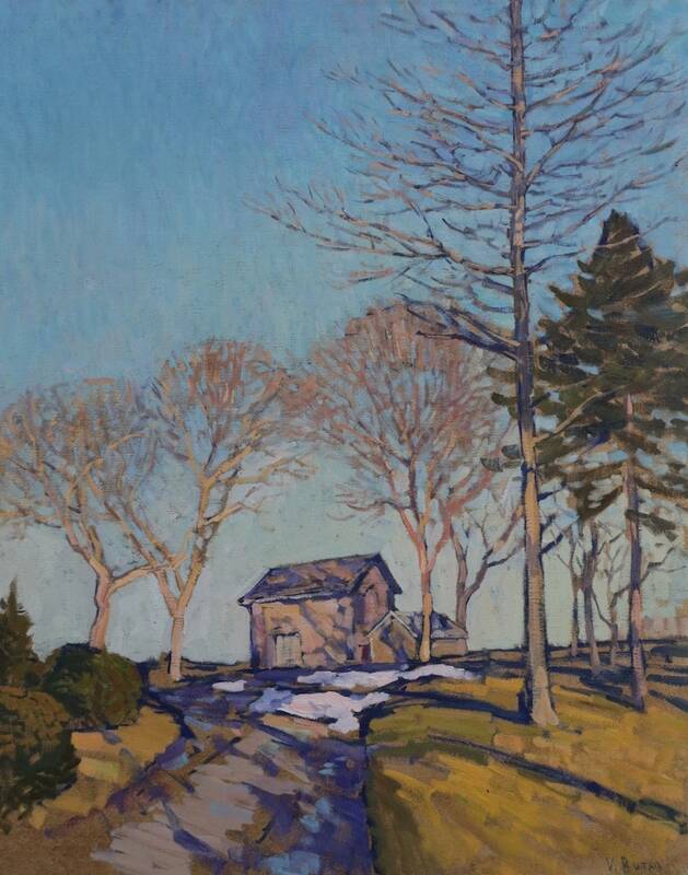Crisp Winter Day,... by Viktor Butko