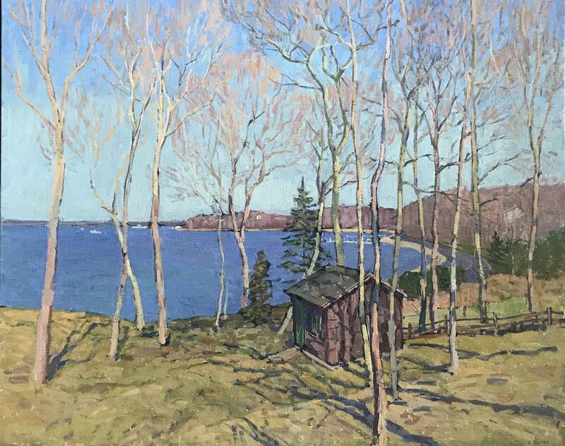 Early Spring, She... by Viktor Butko