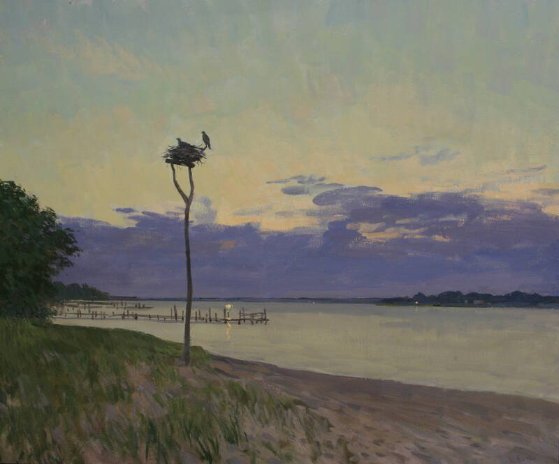 Evening Silence by Viktor Butko
