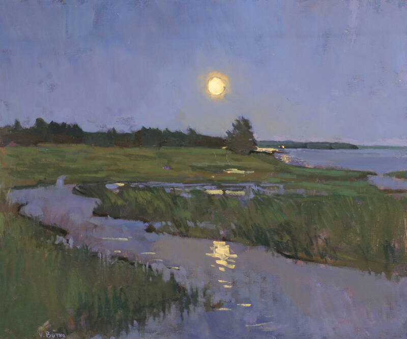 Full Moon, Shelte... by Viktor Butko
