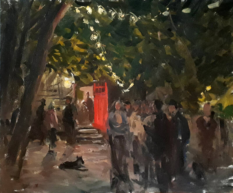 Last Night at Mur... by Viktor Butko