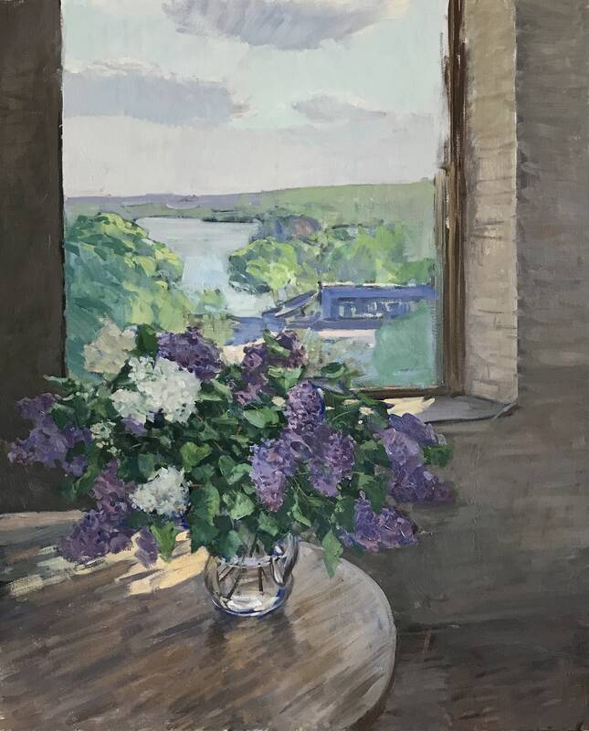 Lilacs by Viktor Butko