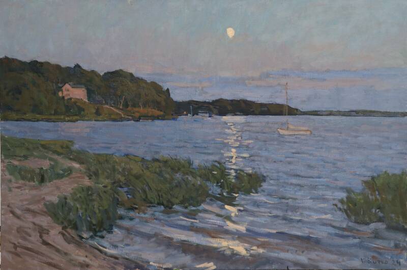 Moonrise Over Ram... by Viktor Butko