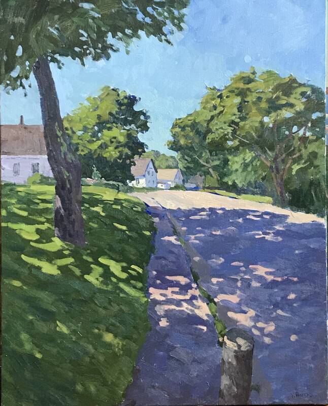 Morning Shadows by Viktor Butko