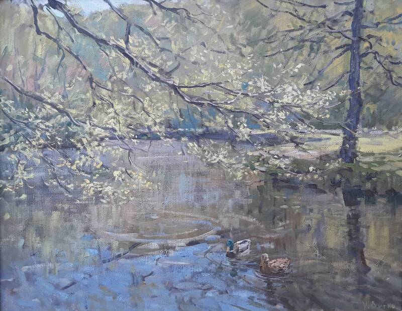 Sunny Spring Day by Viktor Butko
