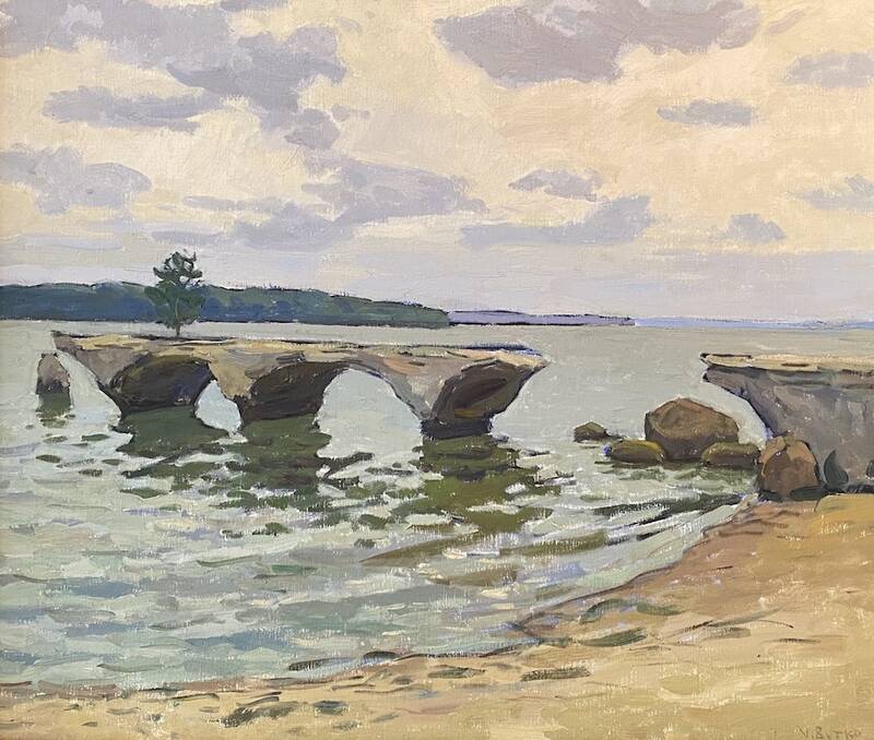 The Old Pier by Viktor Butko