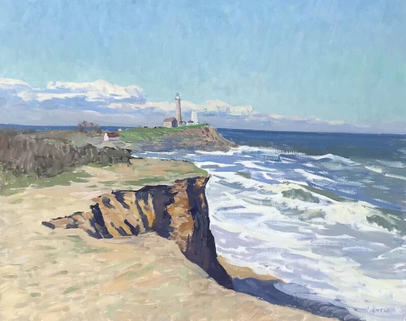 Waves at Montauk by Viktor Butko