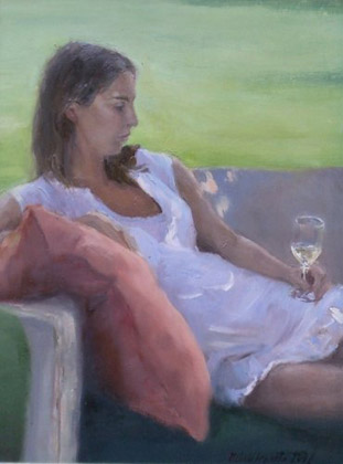 A Summers Afterno... by Melissa Franklin Sanchez