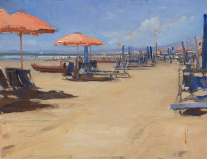 Beach Scene by Ramiro Sanchez