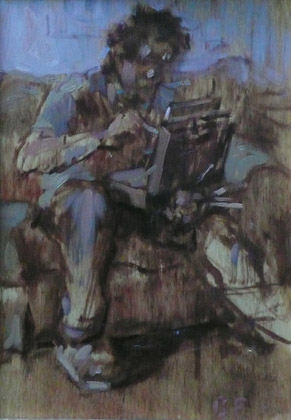 Self Portrait wit... by Ben Fenske