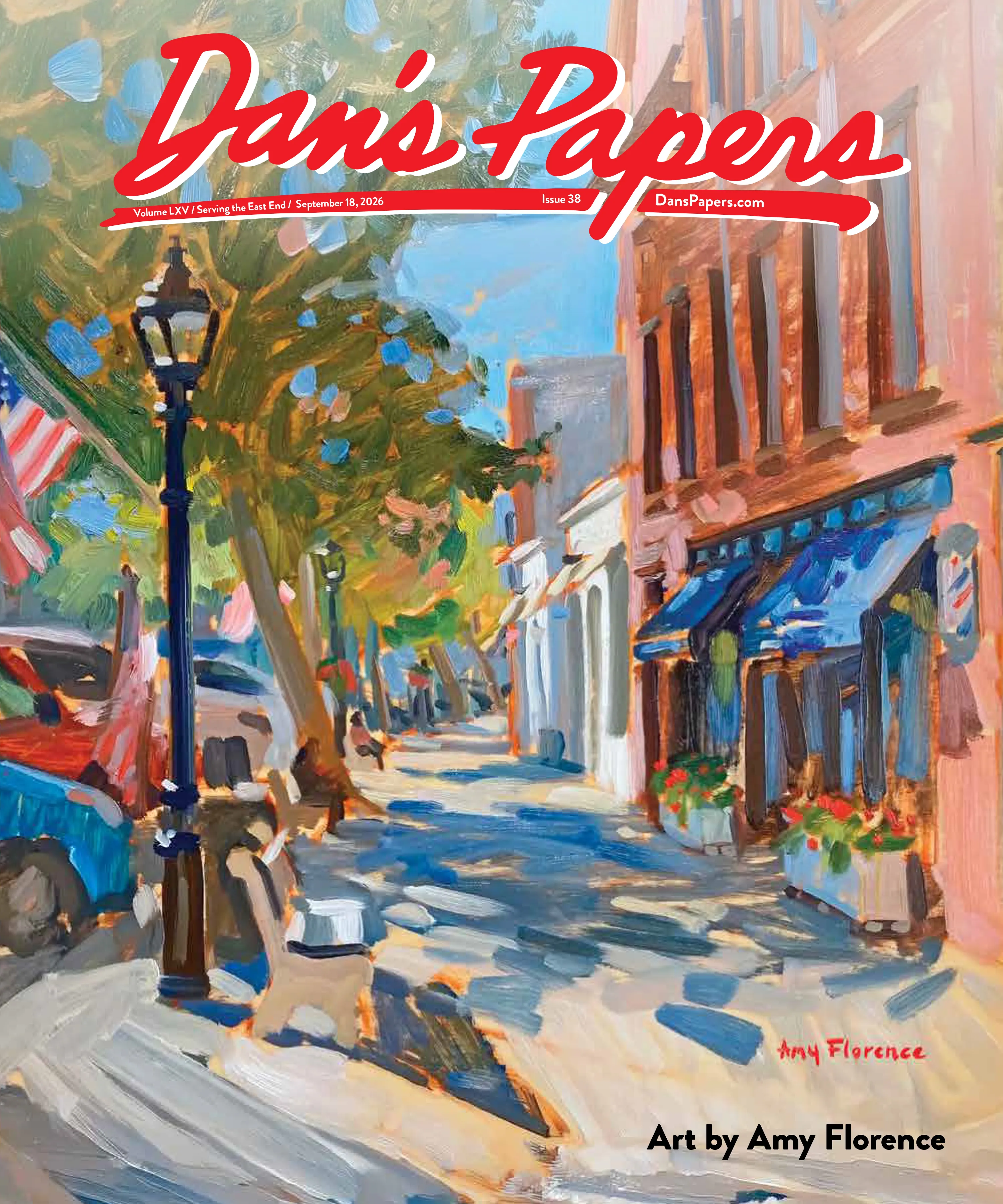 Amy Florence Paints a Quintessential Sag Harbor Scene